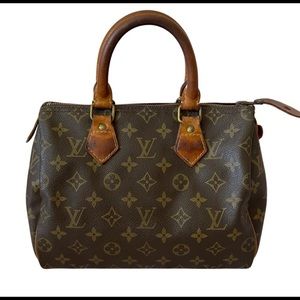 Louis Vuitton Vintage Speedy 25 with Lock and Key